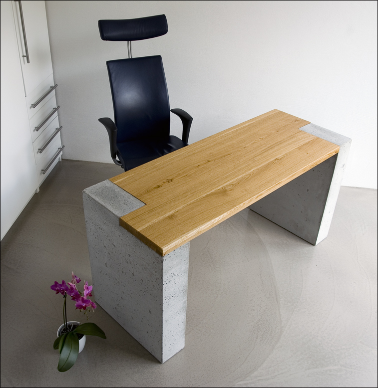 Beton schreibtisch – Bürozubehör