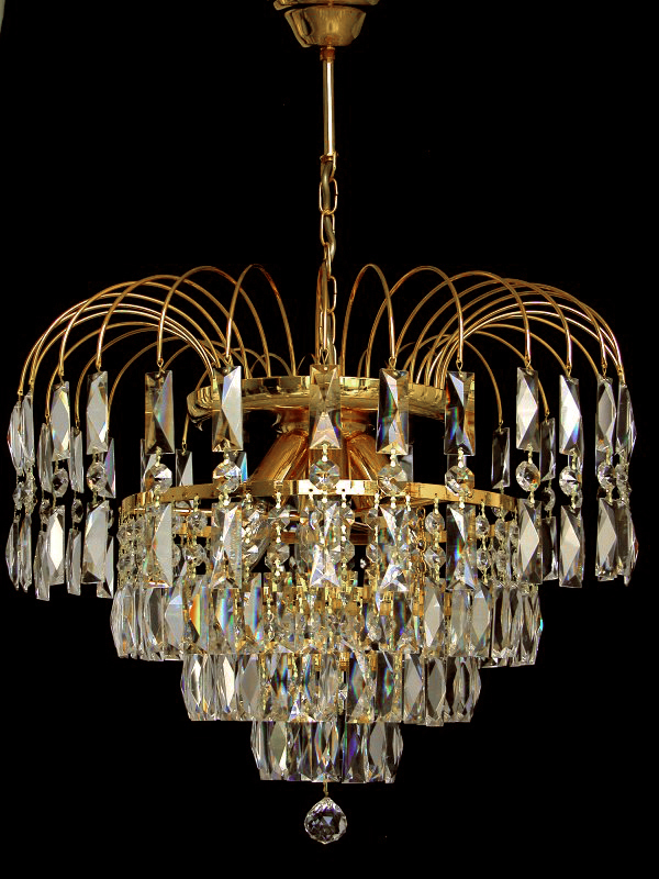 RECHTECKIGES BLEI-KRISTALL SOLIDER METALL RAHMEN VERFÜGBAR IN GOLD o